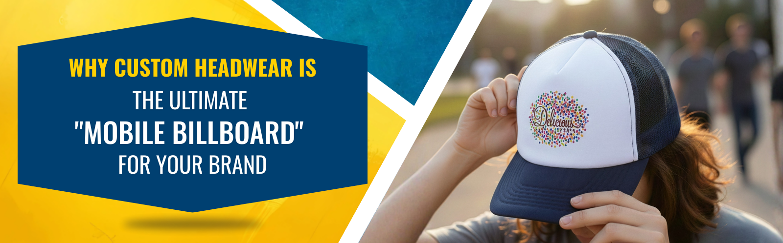 Why Custom Headwear is the Ultimate "Mobile Billboard" for Your Brand