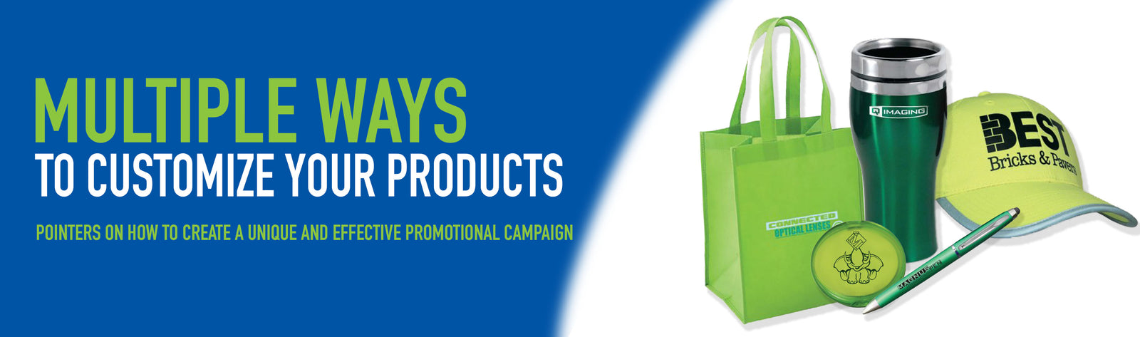 Multiple Ways to Customize Your Products