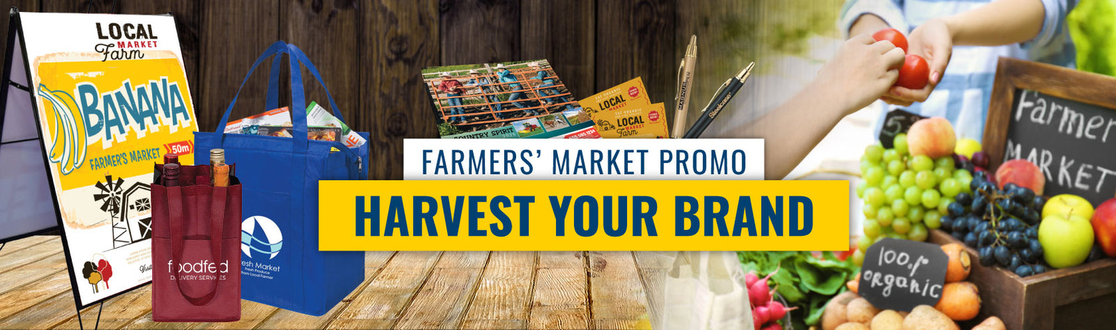 Harvest Your Brand: Farmers’ Market Promo