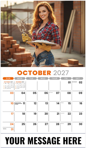 Building Babes - 2027 Promotional Calendar