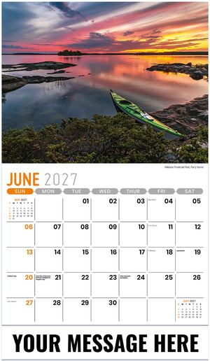 Scenes of Ontario - 2027 Promotional Calendar
