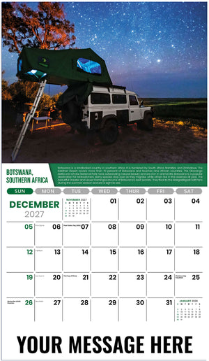 World Travel - 2027 Promotional Calendar