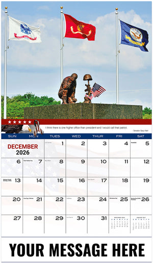 Home of the Brave - 2027 Promotional Calendar