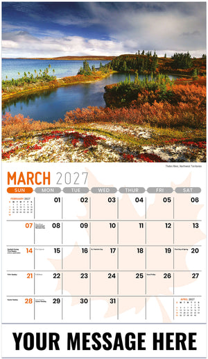 Scenes of Canada - 2027 Promotional Calendar