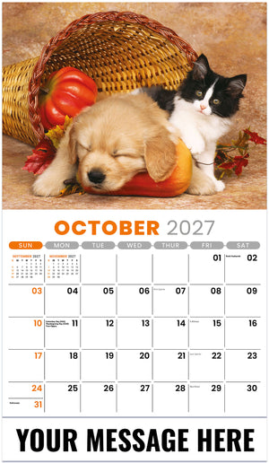 Pets - 2027 Promotional Calendar