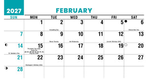 Classic Cars 2027 Promotional Desk Calendar