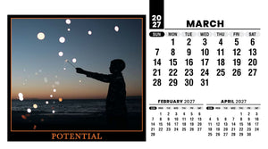 Motivation 2027 Promotional Desk Calendar