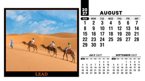 Motivation 2027 Promotional Desk Calendar