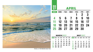 Sun, Sand & Surf 2027 Promotional Desk Calendar