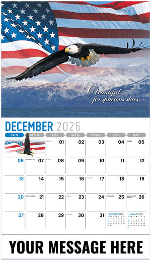 America The Beautiful - 2027 Promotional Calendar
