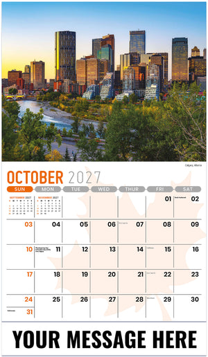 Scenes of Canada - 2027 Promotional Calendar