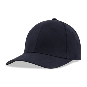 NU-FIT® pro style spandex fitted cap - Custom Embroidered - Navy