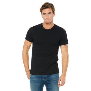 BELLA + CANVAS Jersey Tee - Black