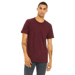 BELLA + CANVAS Jersey Tee - Maroon