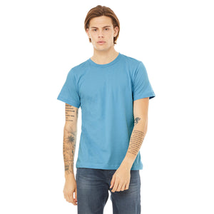 BELLA + CANVAS Jersey Tee - Ocean Blue