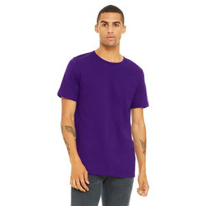 BELLA + CANVAS Jersey Tee - Team Purple