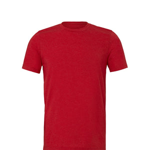 BELLA + CANVAS CVC Jersey Tee - Heather Red