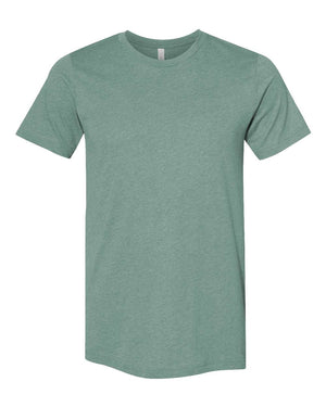 BELLA + CANVAS CVC Jersey Tee - Heather Dusty Blue