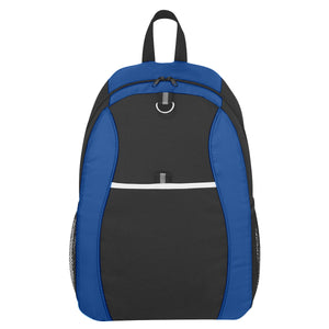 Sport Backpack - Royal Blue With Black