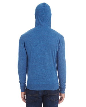 Threadfast Apparel Threadfast Unisex Triblend Full-Zip Light Hoodie