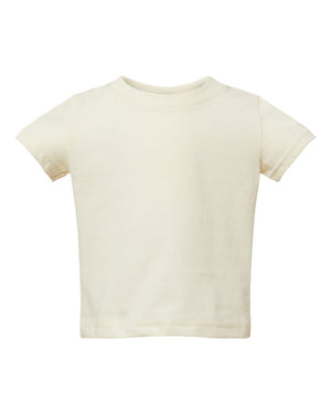 Rabbit Skins Infant Fine Jersey T-Shirt - Natural