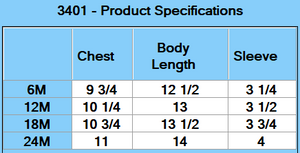 Rabbit Skins Infant Cotton Jersey T-Shirt - Specs