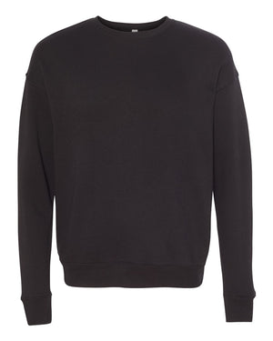 BELLA + CANVAS Unisex Drop Shoulder Fleece - Black