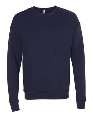 BELLA + CANVAS Unisex Drop Shoulder Fleece - Navy
