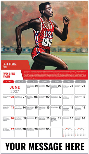 Black History: A Celebration - 2027 Promotional Calendar