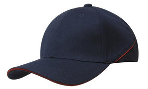 Premium American Twill Cap with Sandwich - Custom Embroidered