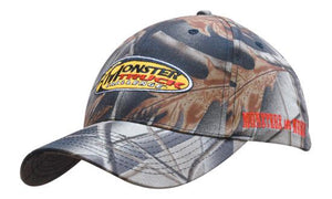 Leaf Print Camouflage Cap - Camouflage