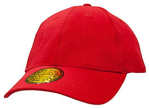 6 Panel BHC-Spandex Dream Fit Cap - Custom Embroidered - Red
