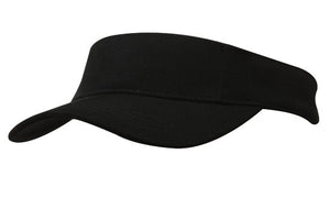 BHC Visor with Sandwich - Custom Embroidered - Black