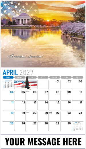America The Beautiful - 2027 Promotional Calendar