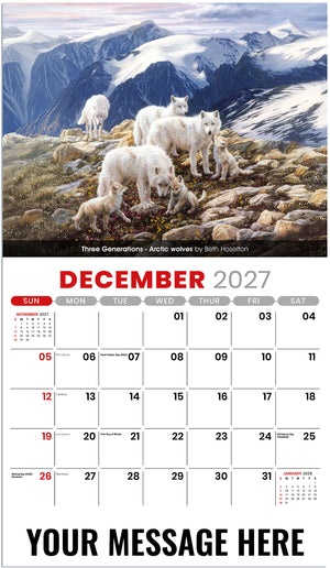 Wildlife Portraits - 2027 Promotional Calendar