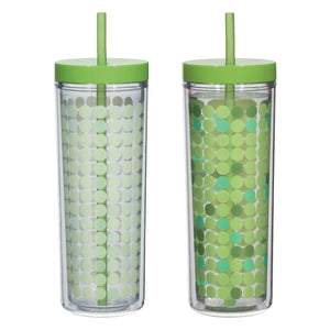 16 Oz. Color Changing Tumbler - Green