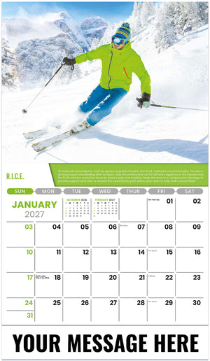 Health Tips - 2027 Promotional Calendar