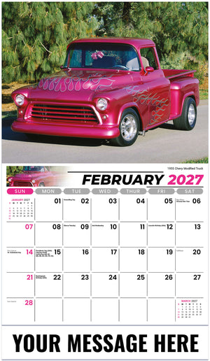 Pumped-Up Pickups - 2027 Promotional Calendar