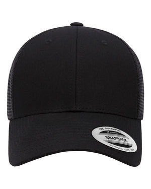 YP Classics Low Profile Trucker Cap - Black