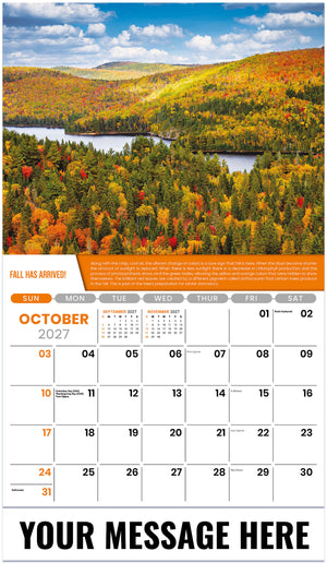 Planet Earth - 2027 Promotional Calendar