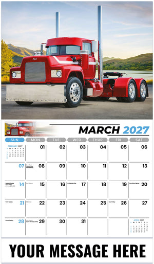 Kings of the Road - 2027 Promotional Calendar