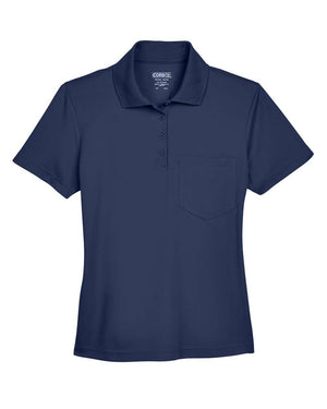 CORE365 Origin Performance Pique Polo with Pocket - Women's - Classic Navy