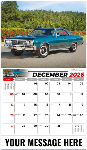 GM Classics - 2027 Promotional Calendar