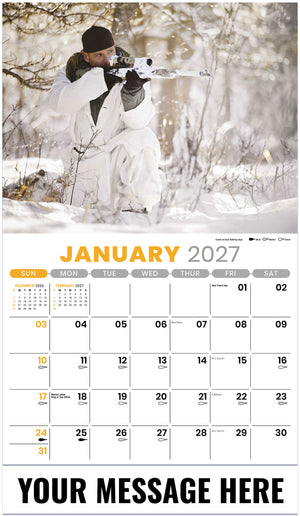 Fishing and Hunting - 2027 Promotional Calendar