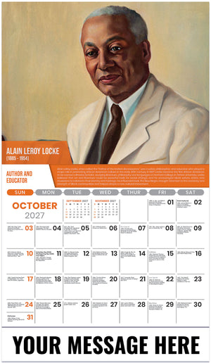 Black History: A Celebration - 2027 Promotional Calendar
