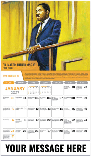 Black History: A Celebration - 2027 Promotional Calendar