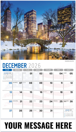Scenes of America - 2027 Promotional Calendar