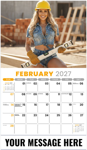 Building Babes - 2027 Promotional Calendar