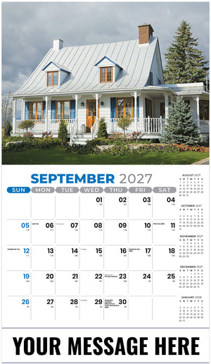 Homes - 2027 Promotional Calendar