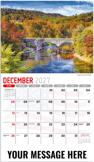 Scenes of America - 2027 Promotional Calendar